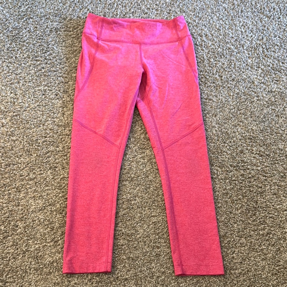 Outdoor Voices Pink High-Rise Performance Leggings